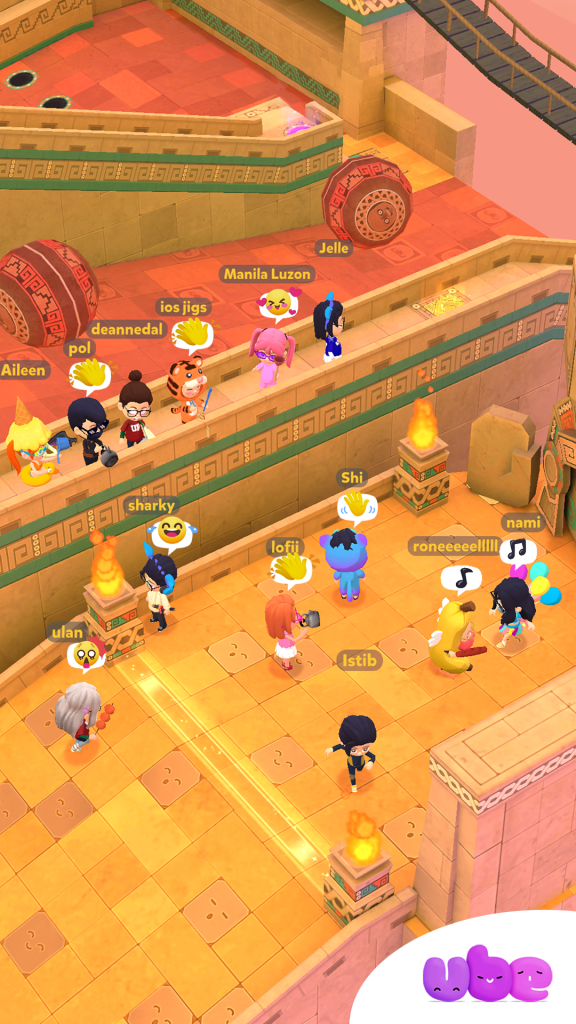 UBE: Virtual Hangouts